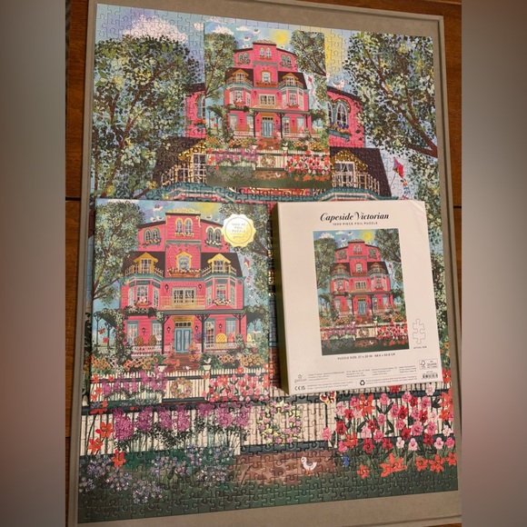 Gallison Joy Laforme Capeside Victorian 1000 Piece Foil Puzzle - Picture 2 of 3